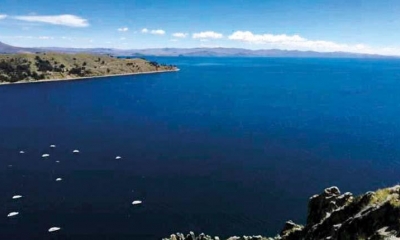 Clima. Vista panorámica del lago Titicaca. | ANF