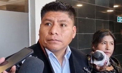 El senador del MAS, Leonardo Loza