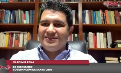Vladimir Peña, en la transmisión La Razón Radio.