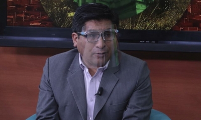 Ministro de Desarrollo Productivo y Economía Plural, Néstor Huanca