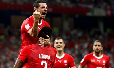 Partido entre Suiza y Costa Rica en el Estadio Nizhni Nóvgorod, Rusia. Foto: RT