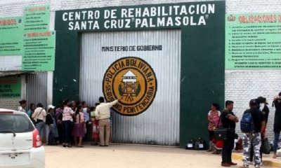 Las medidas de control en Palmasola son más estrictas. Foto: Jorge Uechi