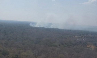 Incendios en San Matías, en la Chiquitania boliviana. | Ministerio de Defensa