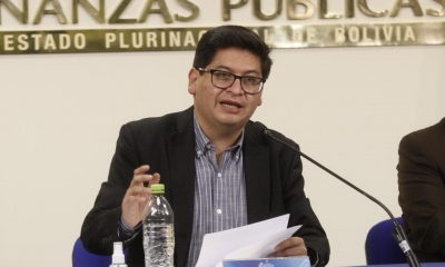 Ministro de Economía y Finanzas Públicas (MEFP), Marcelo Montenegro.