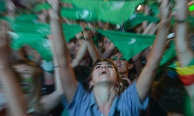Festejos por la sanción de la Ley del Aborto Legal en Argentina | Página 12