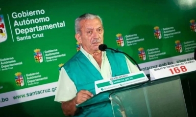 El secretario de Salud de la Gobernación de Santa Cruz, Óscar Urenda. / Foto: Archivo