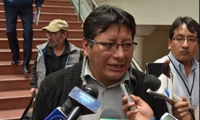 El director del Servicio Departamental de Salud (Sedes) de Oruro, Jesús Ignacio