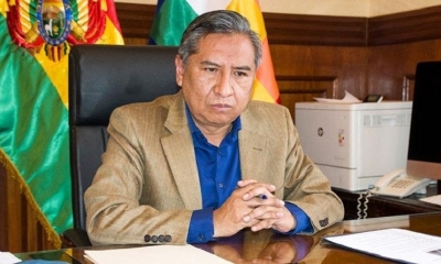 El canciller de Bolivia, Rogelio Mayta