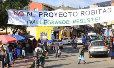 Dos comunidades guaraníes presentaron una acción popular/Foto. RRSS