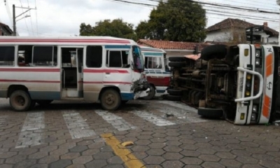 La línea 33 fue la más dañada. Foto: Juan Delgadillo