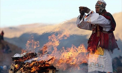Ritual para Año Nuevo Aymara y Amazónico. Foto: Internet