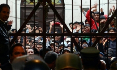 Entrada al penal de San Pedro. Foto: Internet