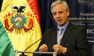 Vicepresidente Álvaro García Linera. 