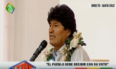El presidente Evo Morales. Foto: ABI