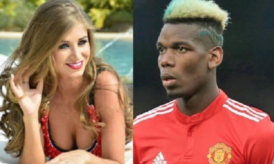 María Zulay Salaues y Paul Pogba/Foto. Kandire