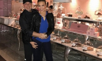 Thalia y su esposo/Foto. RRSS