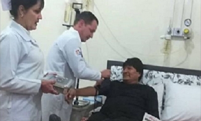 El mandatario fue operado nuevamente de un problema en la garganta, reveló un dirigente cocalero. Foto: RRSS