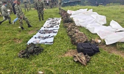 Las autoridades informaron que en el norte del territorio antioqueño continúan las operaciones militares