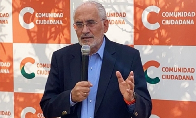 Mesa en una pasada rueda de prensa.