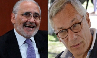 Carlos Mesa y Eduardo Rodríguez Veltzé/Foto Kandire