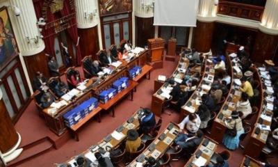 Sesión del Senado. (Foto referencial). | Internet.