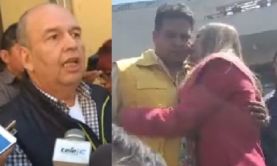 La esposa de Revilla, lloró en un evento/Foto. Kandire 