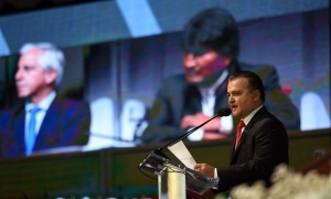 El presidente de la Confederación de Empresarios Privados de Bolivia (CEPB), Ronald Nostas. Foto: R Zaconeta