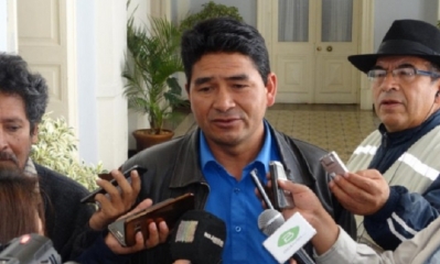 Leoncio Laime, secretario general de la Gobernación de Chuquisaca/Foto. RRSS