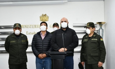 El viceministro de Régimen Interior, Javier Issa
