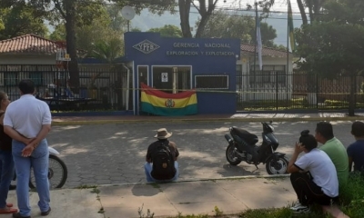 150 personas participaron en la toma de instituciones/Foto. RRSS