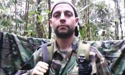 Facundo Molares, alias Camilo, exmiembro de las FARC detenido en Bolivia. Foto/Tomada de internet