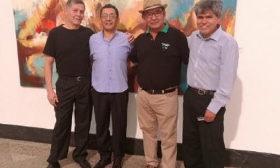 Julio Casanova, Marco Donayre, Angel Blanco y Hans Hoffman/Foto. Kreab