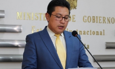 José Luis Quiroga, viceministro de Régimen Interior /Foto. RRSS
