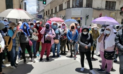 Trabajadoras sexuales exigen flexibilizar del horario de circulación en Oruro.