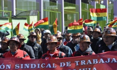 La COB convocó a sus afiliados a movilizarse contra el nuevo Código del Sistema Penal