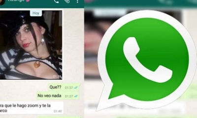 Una chica le envió un selfie a su novio por WhatsApp, sin imaginar que la conversación acabaría de la forma más espeluznante. Foto: La República
