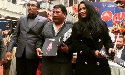 El libro fue presentado en Oruro/Foto. MDCT