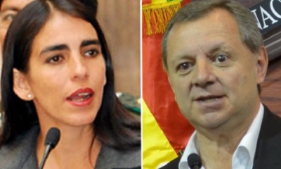 Gabriela Montaño y José Alberto Gonzales