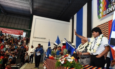 El presidente Evo Morales. (Ver fotos)