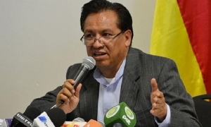  El ministro de la Presidencia, René Martínez