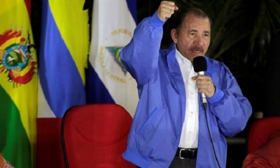 Daniel Ortega, presidente de Nicaragua.