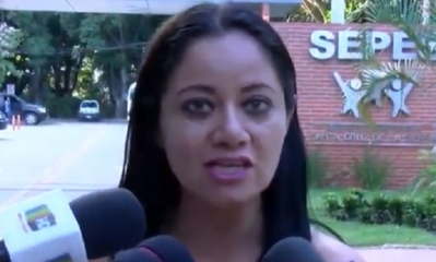 Xiomara Klinsky, activista cruceña/Foto. Captura de pantalla