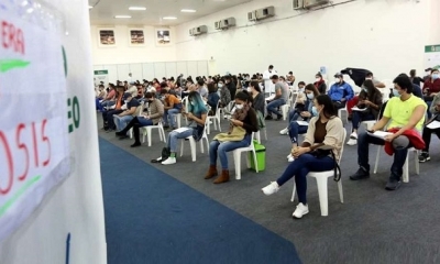 ampliaron el horario de vacunación hasta las 21:00 horas 