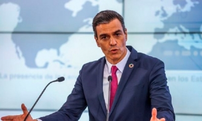 El presidente Pedro Sánchez ha dicho que la reducción del paro vuelve a reflejar el avance de la recuperación en España.