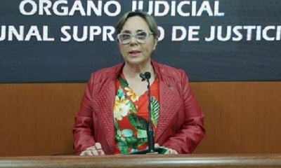 La presidenta del Tribunal Supremo de Justicia, María Cristina Díaz. / Foto: Correo del Sur