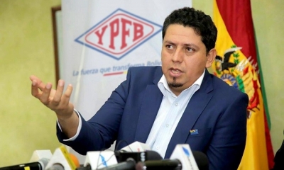 El presidente ejecutivo de la estatal petrolera, Óscar Barriga