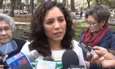 Laura Ugarte Loayza se presentó con su familia/Foto. Captura de pantalla