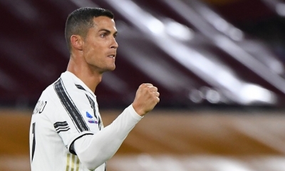 El delantero de la Juventus de Turín, Cristiano Ronaldo.