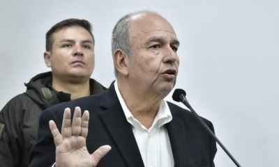 El ministro de Gobierno, Arturo Murillo. | APG