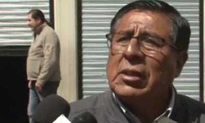 Nicanor Baltazar, secretario de la COB/Foto. Captura de pantalla